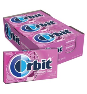 ORBIT GUM #11489 BUBBLE MINT
