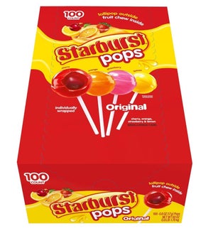 STARBURST LOLLIPOP FRUIT CHEW