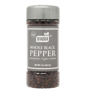 BADIA STANDARD BLACK PEPPER WHOLE