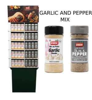 BADIA SHIPPER,GARLIC AND PEPPER MIX