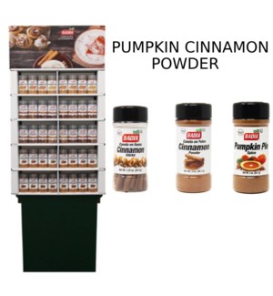 BADIA SHIPPER,PUMPKIN CINNA POWDER(S