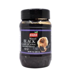 BADIA JAR, MINCED BLACK GARLIC IN WATER