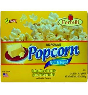 FORRELLI POPCORN #77513 BUTTER FLAVOR