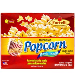 FORRELLI POPCORN #77515 MOVIE THEATER