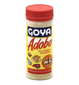 GOYA #3827 ADOBO W/PEPPER SEASONING JAR