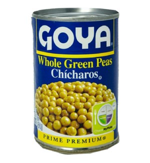 GOYA #2461 WHOLE GREEN PEAS CAN