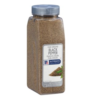 MCCORMICK BLACK PEPPER CULINARY PURE GROUND