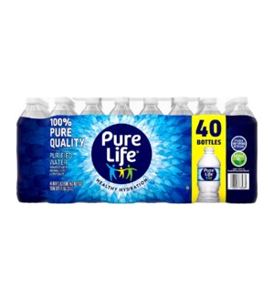PURE LIFE WATER 40PK PURE