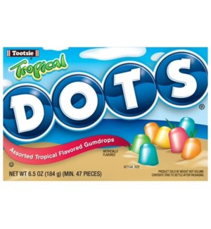 TH #87001 DOTS TROPICAL BOX CANDY THEATER