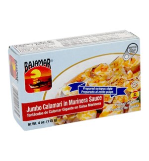 LA CENA #0723 JUMBO CALAMARI IN MARINERA SAUCE