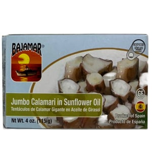 LA CENA #0781 JUMBO CALAMARI IN SUNFLOWER SAUC