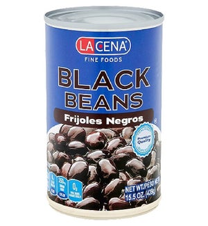 LA CENA #2005 BLACK BEANS CAN
