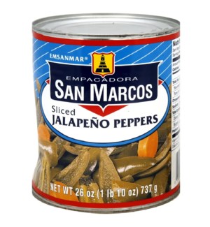 SM #8112 SLICED JALAPENO PEPPERS