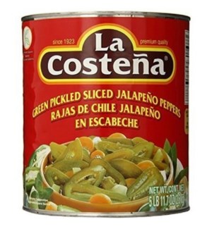 LA COSTENA #0210 SLICED JALAPENO