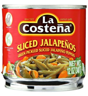 LA COSTENA #2129 SLICED JALAPENO
