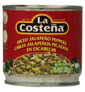 LA COSTENA #6158 DICED JALAPENO PEPPERS