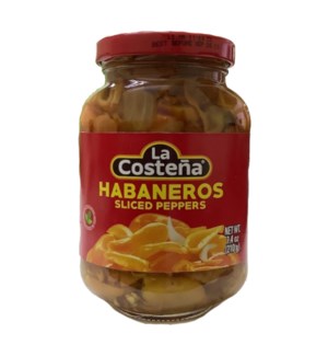 LA COSTENA #5608 HABANEROS SLICED PEPPERS