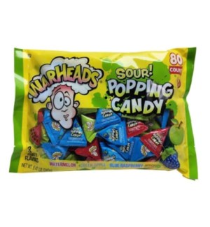 WARHEADS POPPING CANDY #3007 SOUR ASST