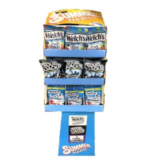 WELCH'S FRUIT SNACKS #50737 ASST FLAVOR