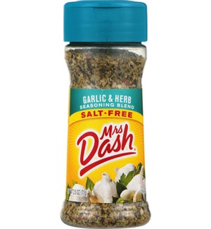 MRS DASH S.F. GARLIC & HERB SPICE