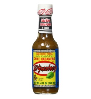 EL YUCATECO #0054 HABA XXX HOT SAUCE