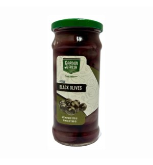 GARDEN FRESH OLIVES #961 BLACK PITTED