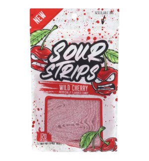 SOUR STRIPS #250 WILD CHERRY