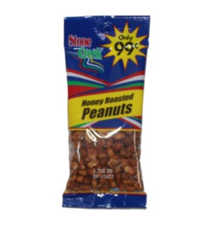 STONE CREEK NUTS #SC9911 HONEY PEANUTS PP$0.99