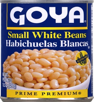GOYA #2412 WHITE BEANS SMALL CAN