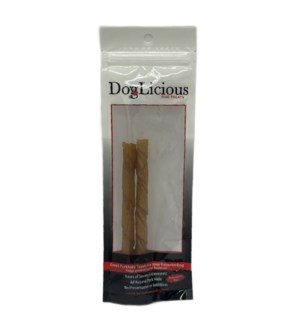 DOG LICIOUS TREAT #504 PORK HIDE TWIST