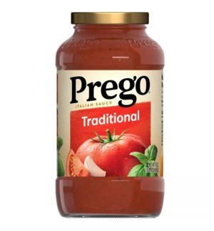 PREGO ITALIAN SAUCE #2549 TRADITIONAL
