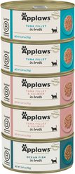 Limited Ingredient Fish Selection in Broth Wet Cat Food, 2.47-oz, case of 5