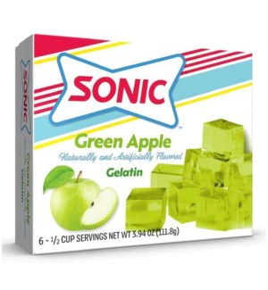 SONIC GELATIN #1552 GREEN APPLE