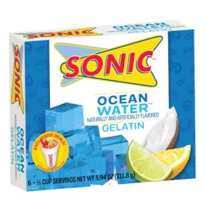 SONIC GELATIN #1554 OCEAN WATER