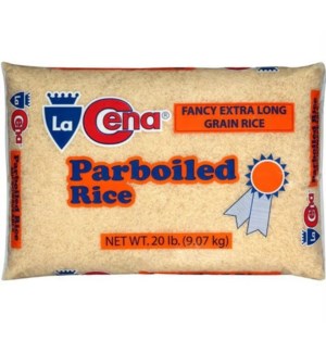 LA CENA #0648 PARBOILED RICE BAG EXTRA LONG