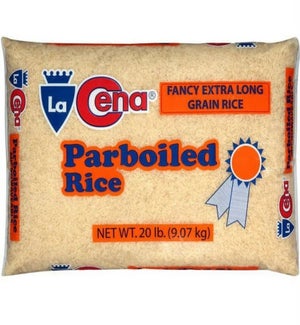 LA CENA #0648 PARBOILED RICE BAG EXTRA LONG
