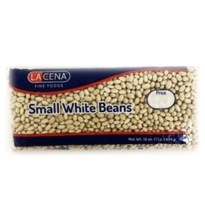 LA CENA #10624 SMALL WHITE BEANS BAG (2527)
