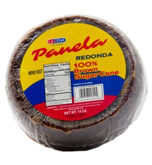 LA CENA #4702 ROUND PANELA 100% BROWN SUGAR