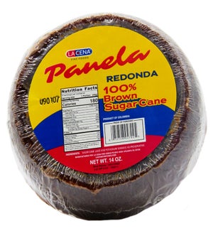 LA CENA #4702 ROUND PANELA 100% BROWN SUGAR