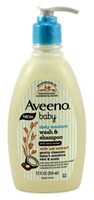 Aveeno Baby Wash & Shampoo Daily Moisture 12oz Sheabutter (10761)Case Pack Info: 12 Units