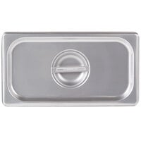 Vollrath 75130 Super Pan V? 1/3 Size Solid Stainless Steel Steam Table / Hotel Pan Cover