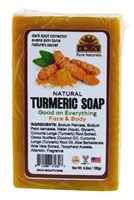 Okay Natural Turmeric Soap Bar Face & Body 5.5oz (12395)Case Pack Info: 36 Units