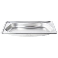 Vollrath 3101120 Super Pan? Full Size 2 1/2" Deep Super Shape Stainless Steel Kidney Pan - 22 Gauge