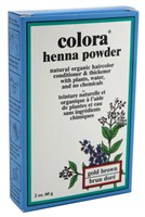 Colora Henna Powder Hair Color Gold Brown 2oz (17455) Case Pack Info: 72 Units