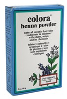 Colora Henna Powder Hair Color Red Sunset 2oz (17475) Case Pack Info: 72 Units