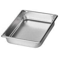 Vollrath 5IPH25 Super Pan V? 1/2 Size 2 1/2" Deep Anti-Jam Stainless Steel Induction Hotel Pan - 22 Gauge