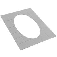 Bon Chef 52038P EZ Fit Pewter-Glo Double-Size Tile for 5502