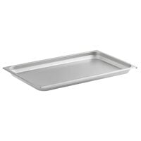 Carlisle 607001 DuraPan Full Size 1" Deep Anti-Jam Stainless Steel Steam Table / Hotel Pan - 24 Gauge