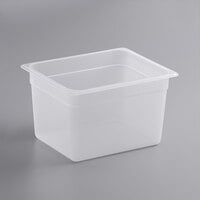 Cambro 28PP190 1/2 Size Translucent Polypropylene Food Pan - 8" Deep