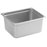 Carlisle 607126 DuraPan 1/2 Size 6" Deep Anti-Jam Stainless Steel Steam Table / Hotel Pan - 24 Gauge